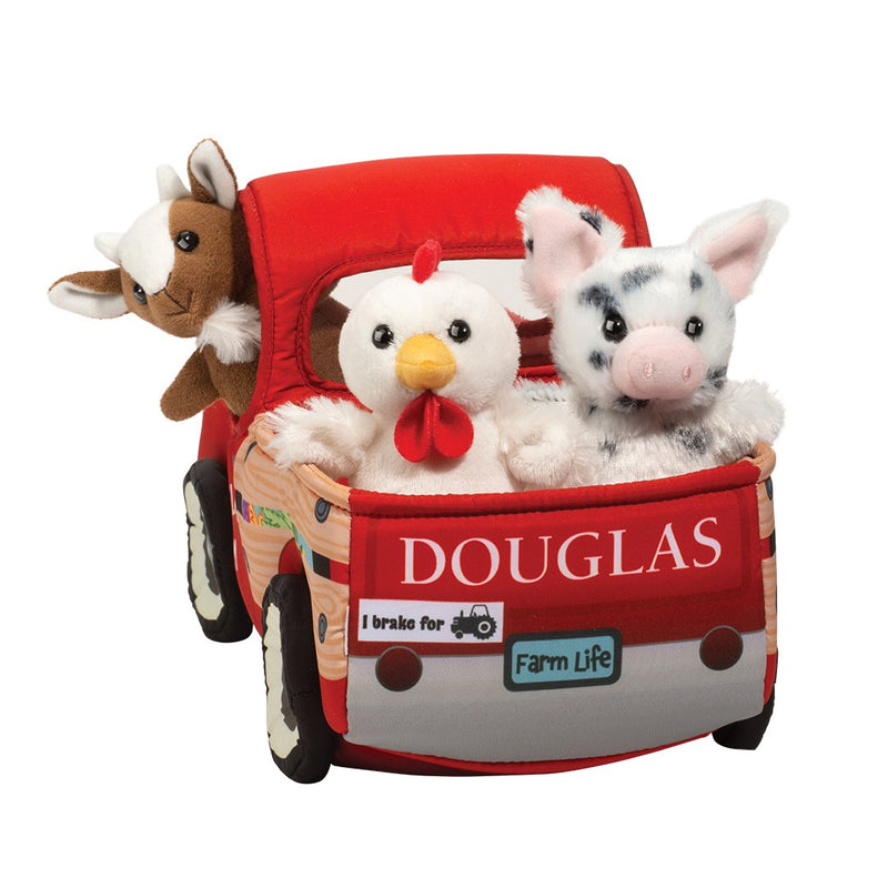 Douglas Farm Pickup Truck Play Set