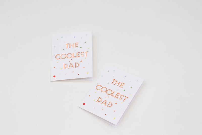 Coolest Dad Greeting Card