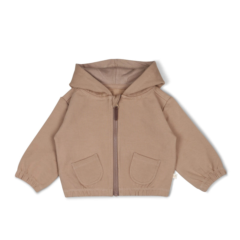 Organic Fleece Hooded Jacket