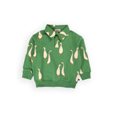 Carlijnq Ducks Polo Sweater French Terry