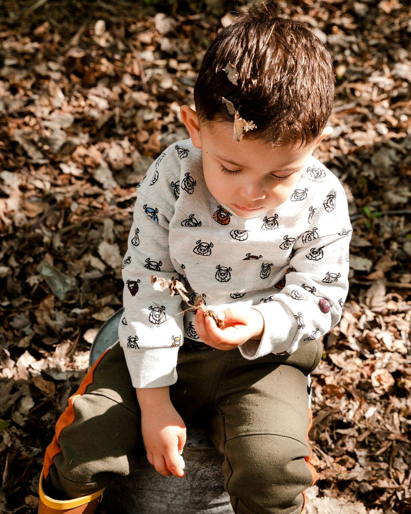 Fleece Sweatpants | Grape Leaf - The Gray Dragon