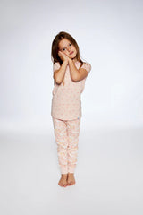 2 Piece Organic Pajamas - Printed Goose Set