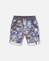 Palm Tree & Surf Shorts