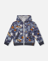 Palm Tree & Surf Hoodie