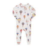 Baby Bamboo Romper - Hot Air Balloons