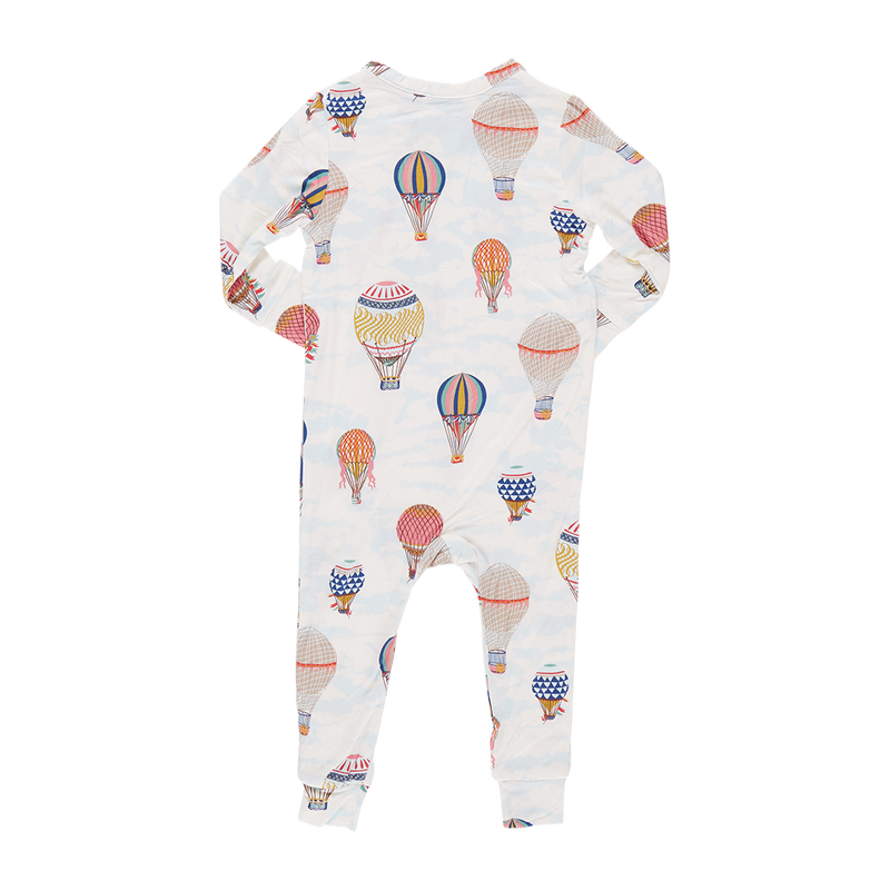 Baby Bamboo Romper - Hot Air Balloons