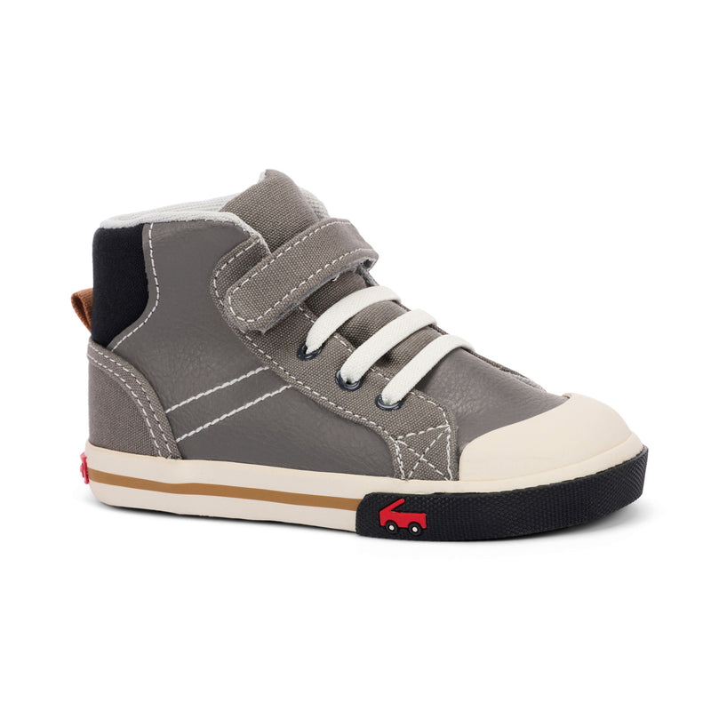 See Kai Run - Dane - Gray Leather