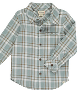 Atwood Blue/White Plaid Shirt - The Gray Dragon