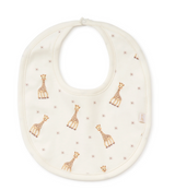 Sophie La Girafe Print Bib - The Gray Dragon