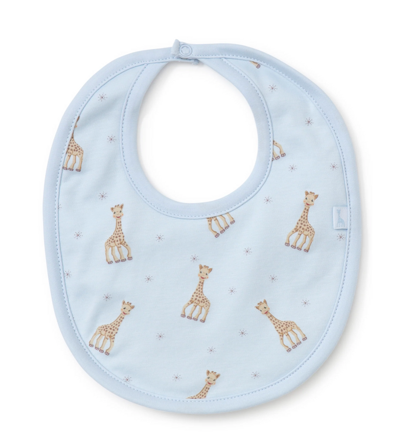 Sophie La Girafe Print Bib - The Gray Dragon