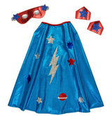 Blue Superhero Cape