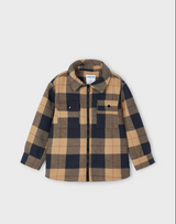 Mayoral Mini Boy Check Long Sleeve Jacket