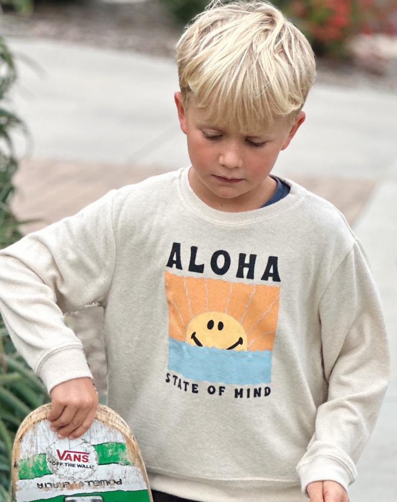 Aloha State of Mind Hacci Pullover