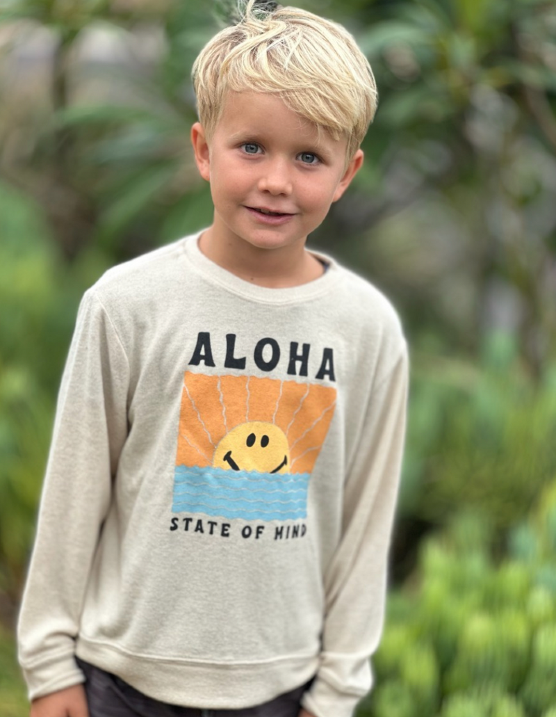 Aloha State of Mind Hacci Pullover