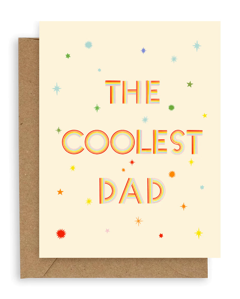 Coolest Dad Greeting Card