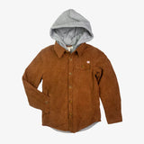 Glen Hooded Shirt