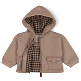 Organic Quilted Hooded Jacket