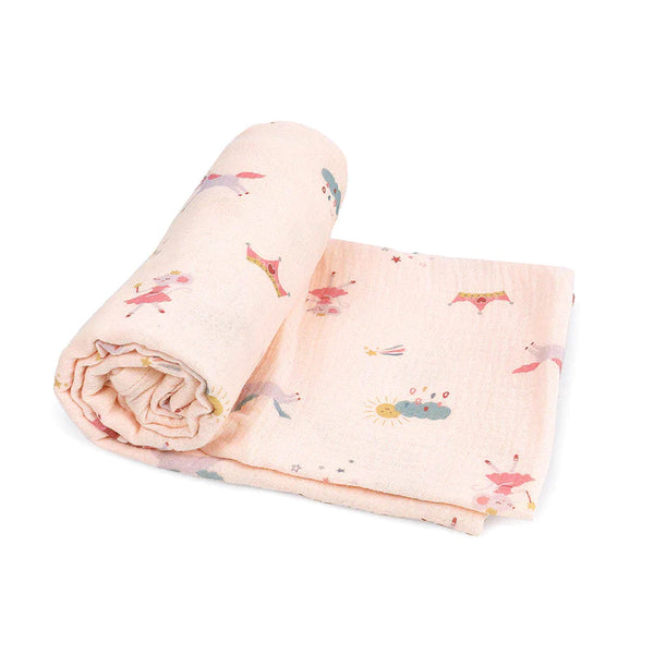 Chateau Magique Swaddle Blanket - The Gray Dragon