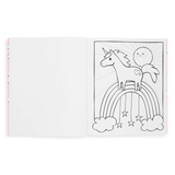 Color-In Book : Enchanting Unicorns - The Gray Dragon