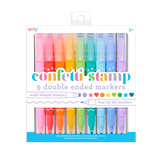 Confetti Stamp Double Ended Markers - The Gray Dragon