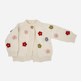 Cotton Flower Cardigan (Multi)