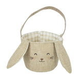 Bunny Easter Basket - Taupe - The Gray Dragon