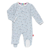 Baa Baa Baby Modal Footie - The Gray Dragon