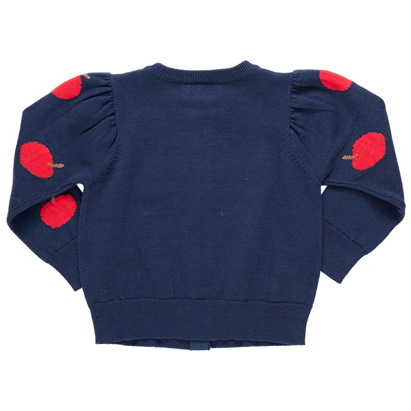 Girls Constance Sweater - Apples