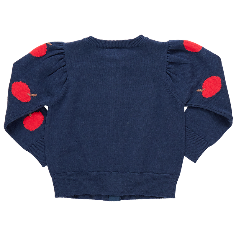 Girls Constance Sweater - Apples