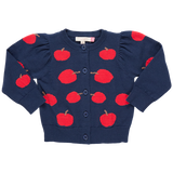 Girls Constance Sweater - Apples