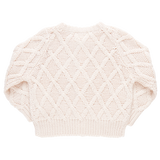 Girls Katrina Sweater - Cream