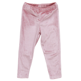 Girls Velour Legging - Pink