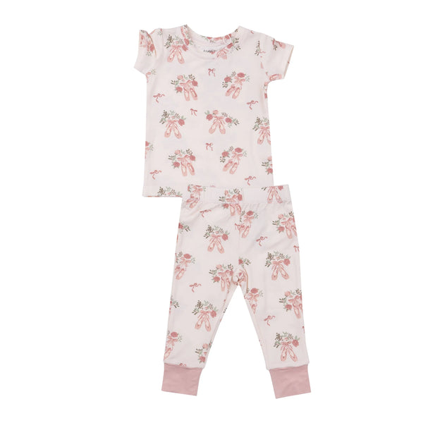 Angel Dear Ballet Shoes Short Sleeve Pajamas