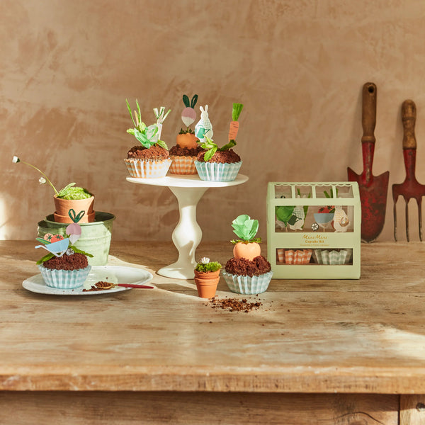 Bunny Greenhouse Cupcake Kit