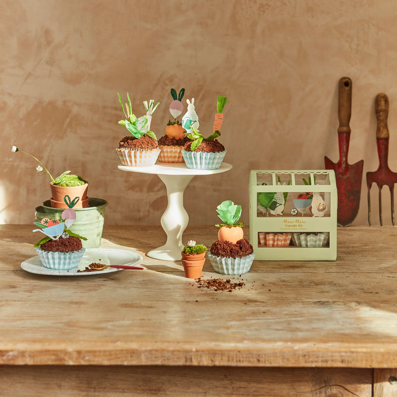 Bunny Greenhouse Cupcake Kit