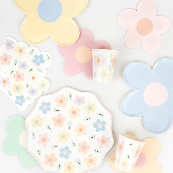 Happy Flowers Small Napkins