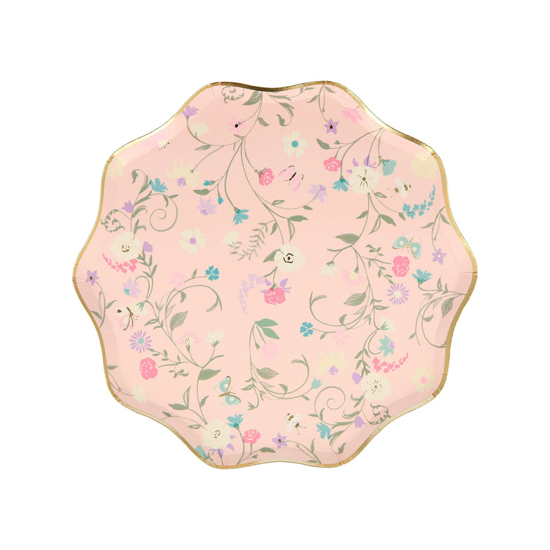 Laduree Paris Floral Side Plates