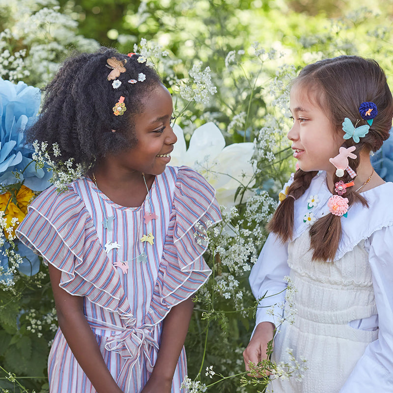 Felt Butterfly Hair Clips