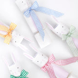 Gingham Bow Bunny Crackers