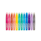 Rainbow Sparkle Metallic Watercolor Gel Crayons - The Gray Dragon