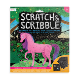 Scratch & Scribble - Magical Unicorns - The Gray Dragon