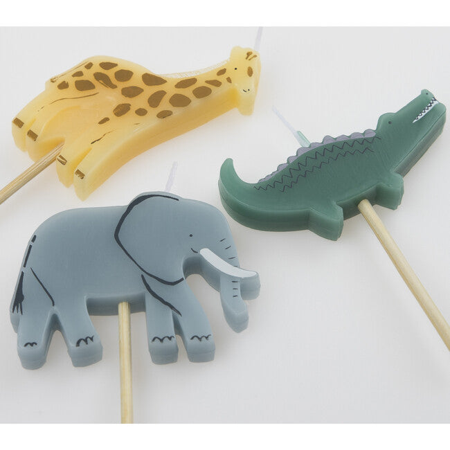 Mini Safari Animal Candles