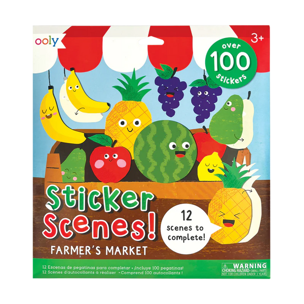 Sticker Scenes - Farmers Market - The Gray Dragon