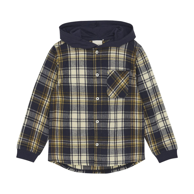 MinyMo Long Sleeve Checkered Shirt