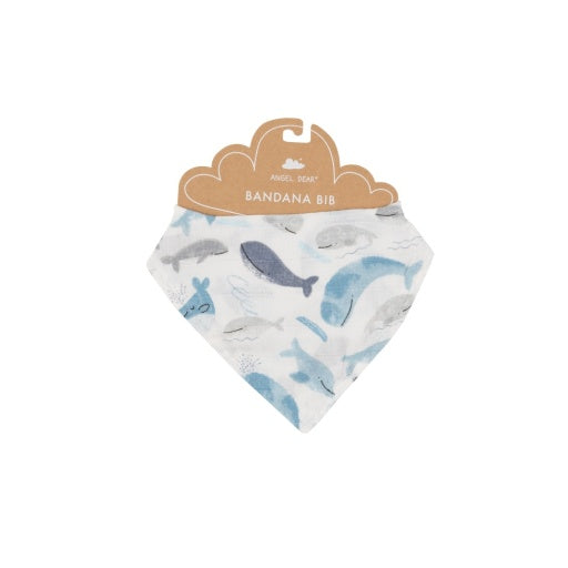 Bandana Bib - Blue Whales